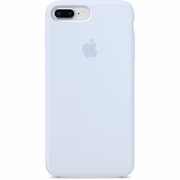 اورجینال آیفون 8 پلاس قاب Silicone Case سیلیکون کیس مخصوص آیفون 7 پلاس و 8 پلاس - آبی - Hiapple.ir