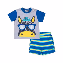 تیشرت شلوارک پسرانه زبرا