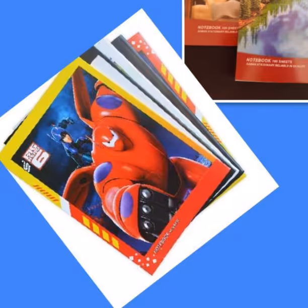 دفتر 60 برگ منگنه ای