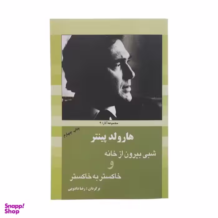 کتاب شبی بیرون‌ از ‌خانه اثر هارولد پینتر انتشارات سبزان