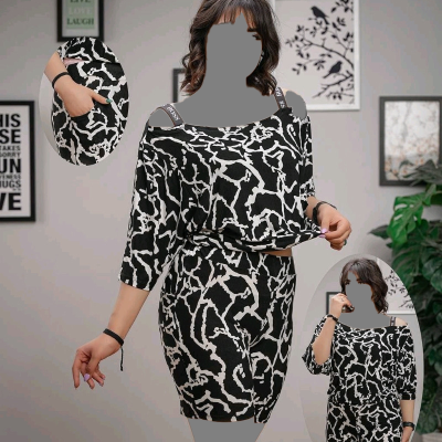 ست بلوز شورتک فلامنت 4115