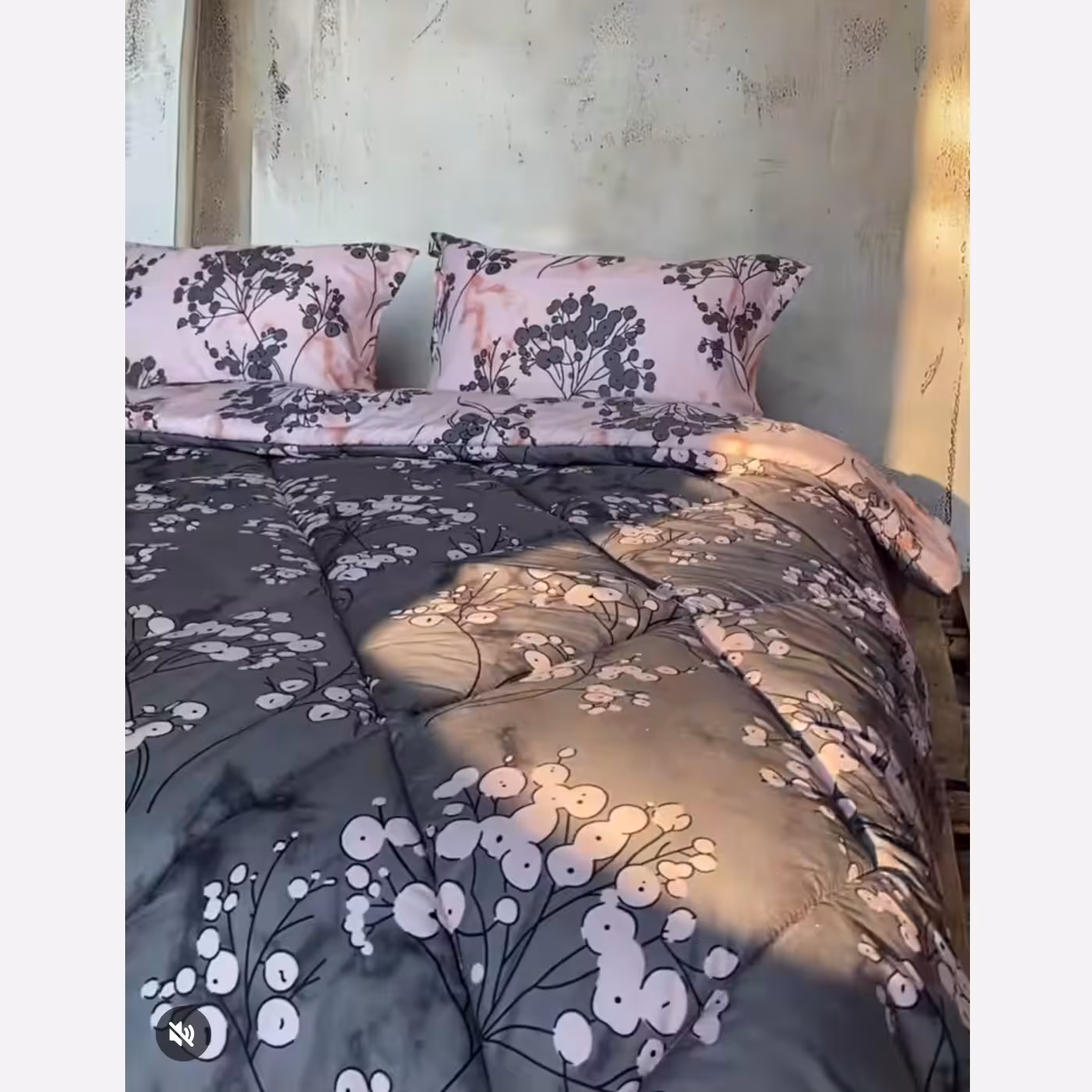 روتختی دونفره 2رو طوسی صورتی سرویس کامل کیفیت اعلا