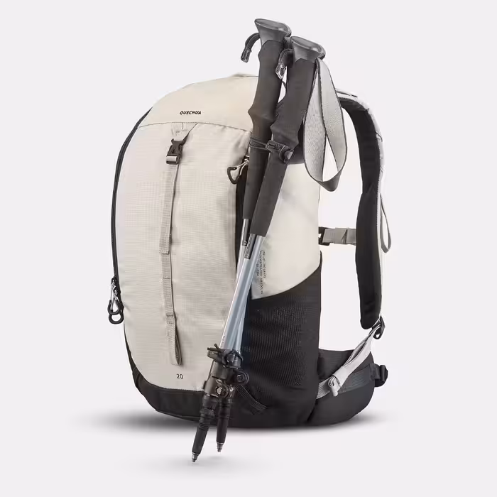 کوله 20 لیتری کوهنوردی طبیعتگردی صعود برند  کچوا Hiking backpack 20 L mountain hiking  MH100  محصول کشور فرانسه اصل