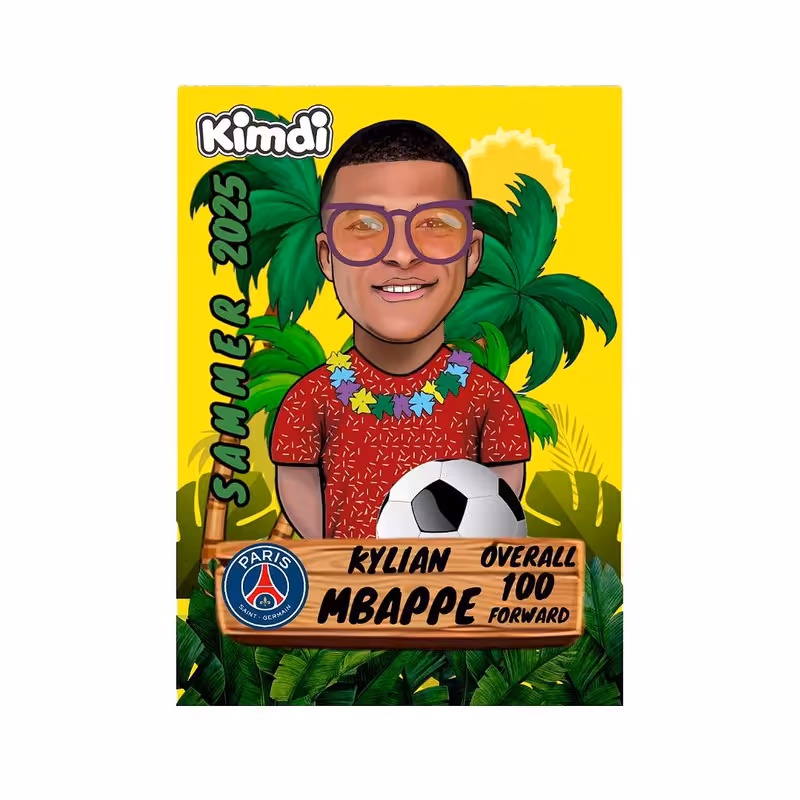 اسباب بازی شانسی کیمدی مدل سامر امباپه 2025 کد 4