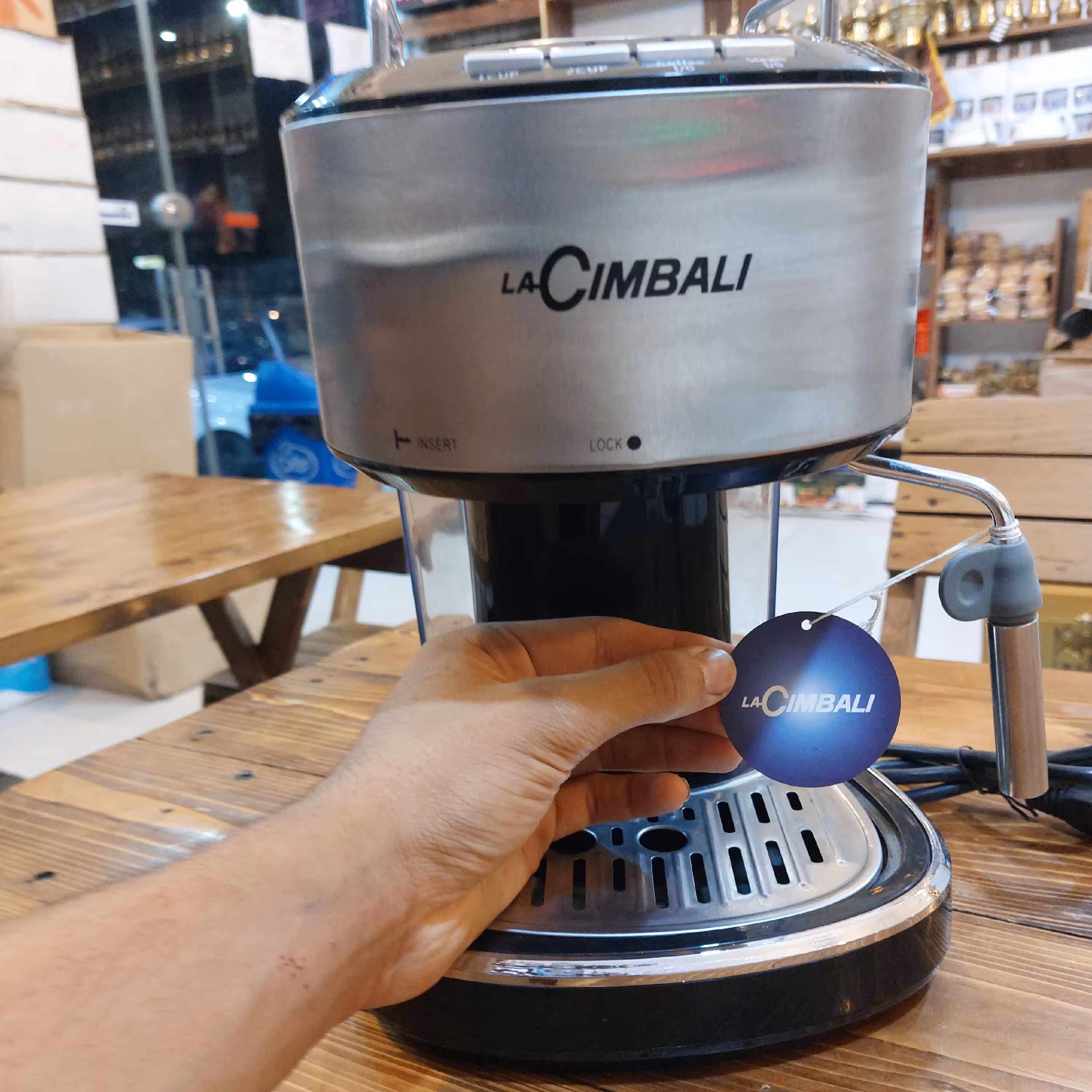 دستگاه اسپرسوساز جیمبالی LMC-100