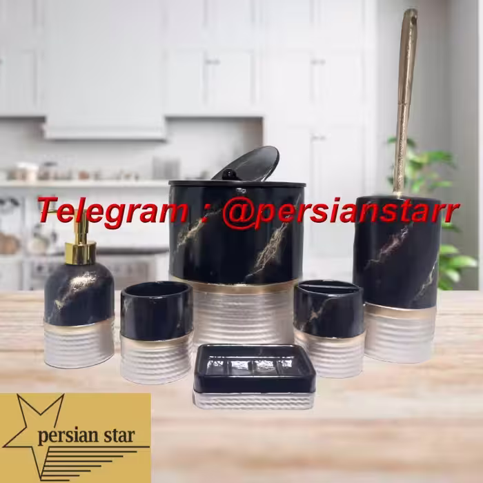سرویس بهداشتی 6پارچه رزین لارا 
