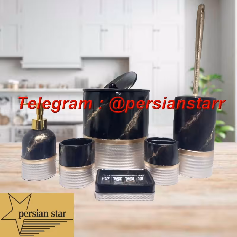 سرویس بهداشتی 6پارچه رزین لارا 