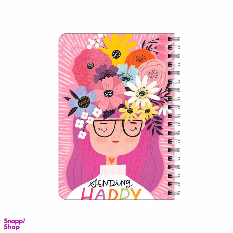 دفترچه یادداشت بامبیلیپ مدل دختر شاد کد 7942282