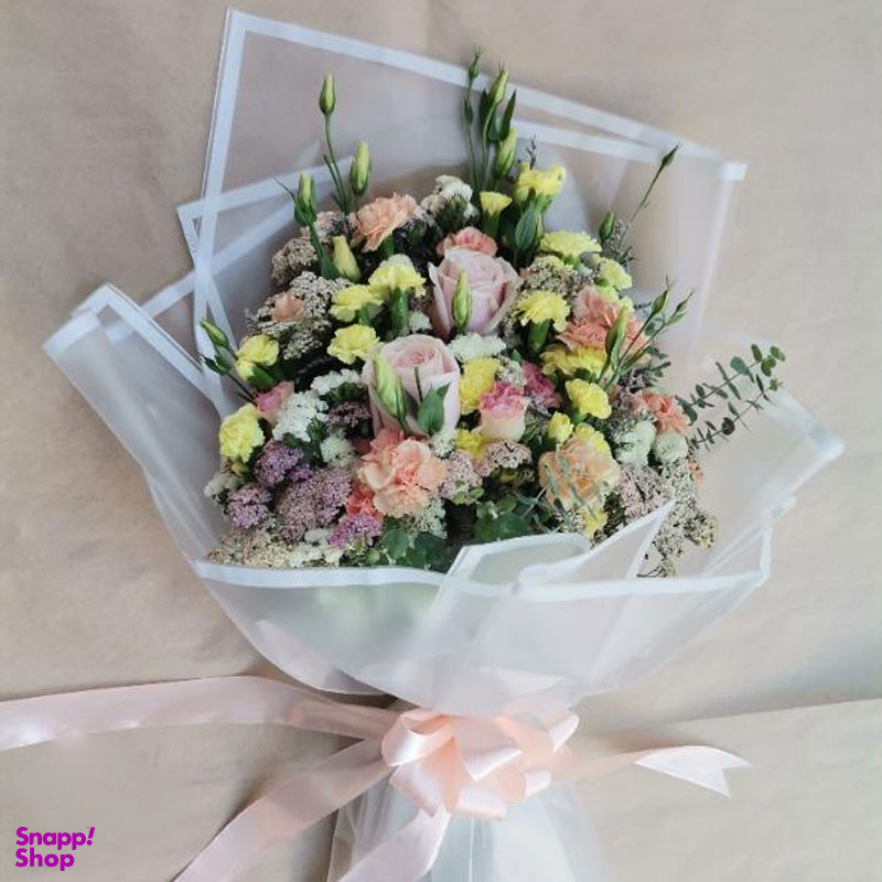 دسته گل طبیعی مدل ترکیبی