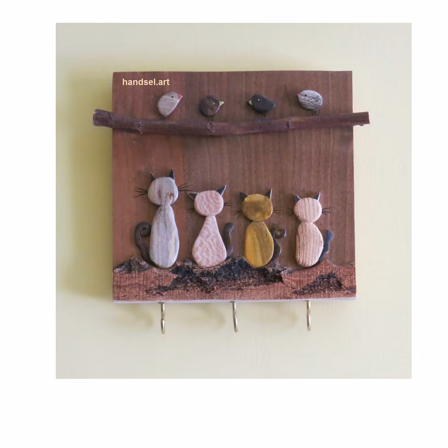 جاکلیدی چوبی (گربه ها در کمین گنجشک ها) کد 209