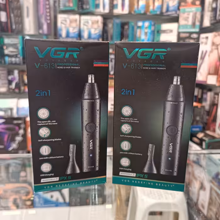 موزن گوش و بینی vgr شارژی دارای خط زن و شانه ابرو.ضد اب.برش چرخشی