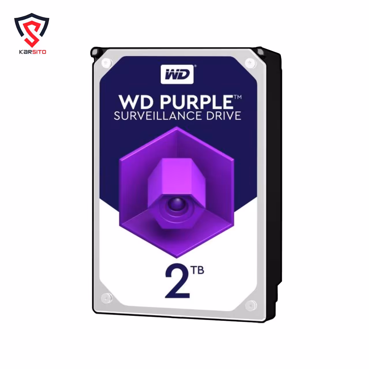 مشخصات، قیمت و خرید هارد دیسک اینترنال وسترن دیجیتال سری بنفش مدل Purple ظرفیت 2 ترابایت اصلی