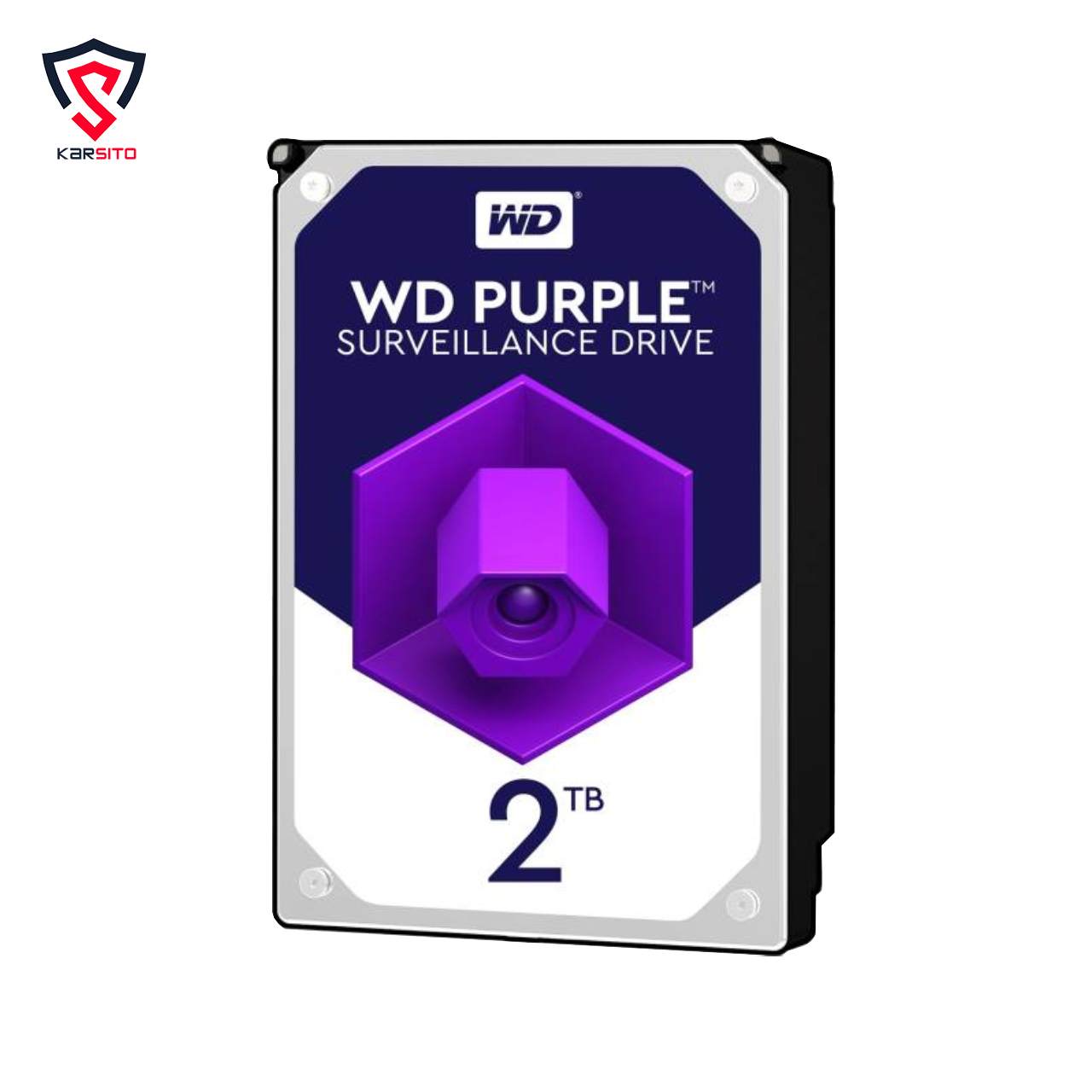 مشخصات، قیمت و خرید هارد دیسک اینترنال وسترن دیجیتال سری بنفش مدل Purple ظرفیت 2 ترابایت اصلی