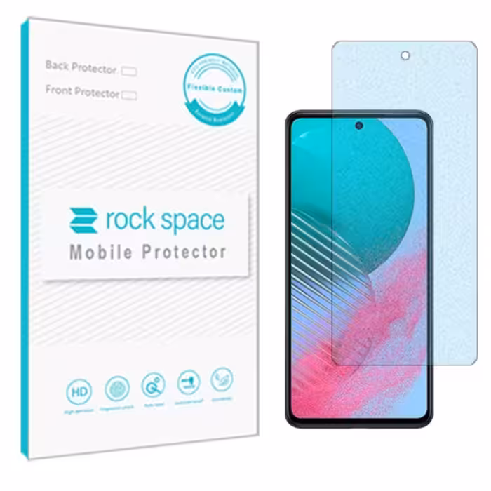  گلس نانو مات بلوکات (ضد اشعه آبی) و ضد ضربه سامسونگ Galaxy M54 برند راک اسپیس 