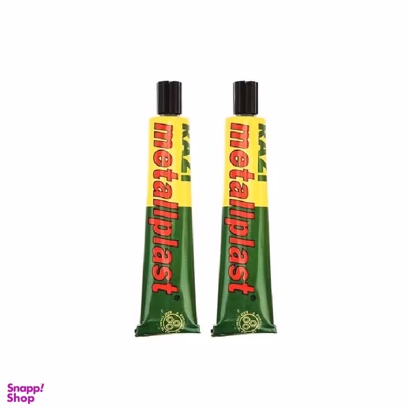 چسب آهن رازی مدل Metallplast حجم 50 میلی لیتر مجموعه 2 عددی