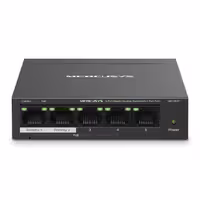 قیمت و خرید سوییچ 5 پورت گیگابیت و PoE مرکوسیس مدل MS105GP | یاس ارتباط