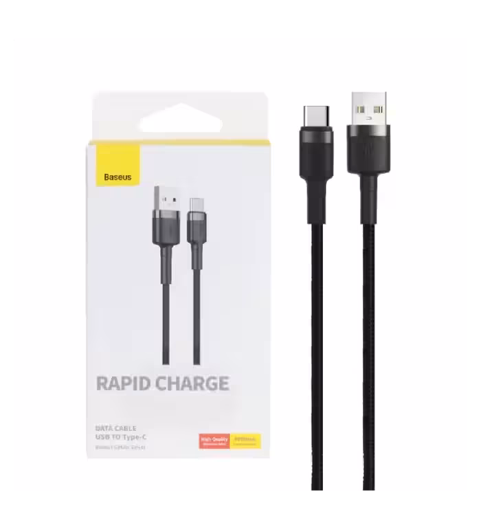 کابل شارژ فست پاوربانک بیسوس Type-C مدل CATKLF-AG1