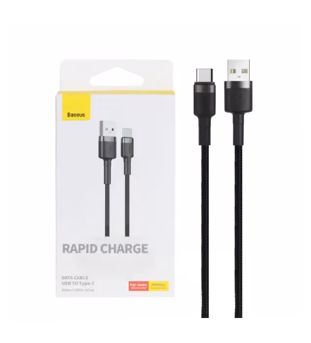 کابل شارژ فست پاوربانک بیسوس Type-C مدل CATKLF-AG1