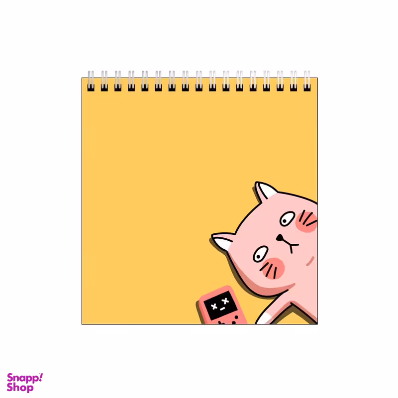 دفتر طراحی بامبیلیپ طرح گربه و بازی کامپوتری کد 6268575