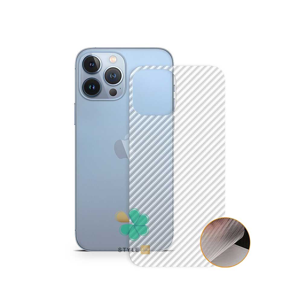 برچسب نانو پشت کربنی گوشی مناسب Apple iPhone 13 Pro Max