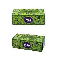 دستمال 300 برگ جعبه ای میلو
