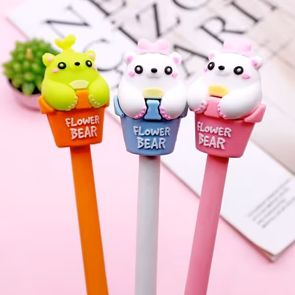 روان نویس فانتزی خرس و گلدان