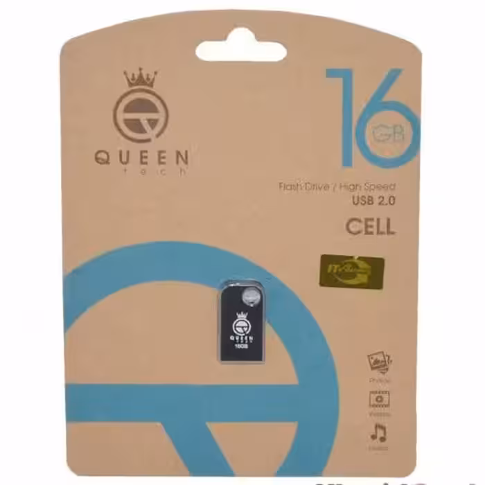 فلش Queen Tech مدل 16GB Cell

