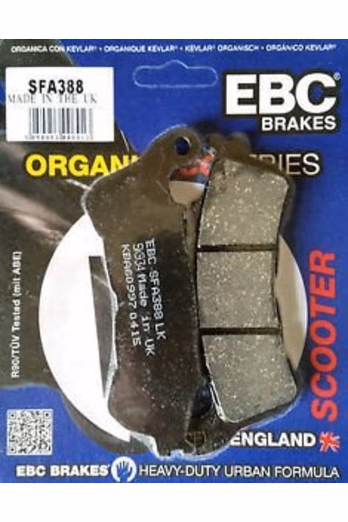 XL 1000 VARADORA BRAKE LADS ORGANIC SFA388 MOTO11 Honda