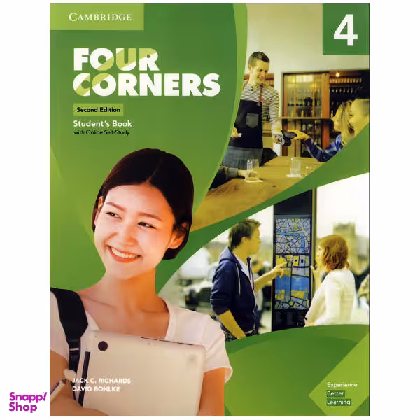 کتاب four corners 4 2nd اثر Jack C. Richards and David Bohlke انتشارات کمبریج