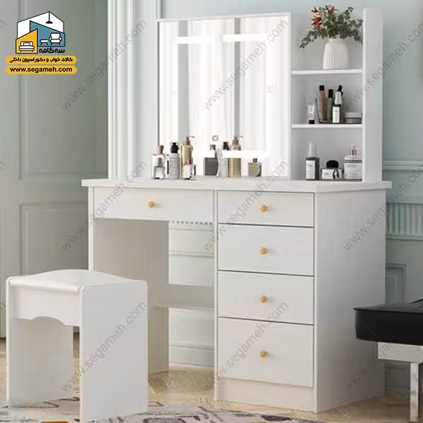 میز آرایش لامپ دار DMP199