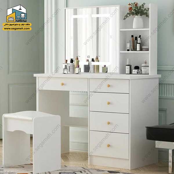 میز آرایش لامپ دار DMP199