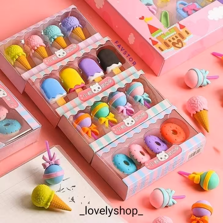 پاک کن فانتزی طرح بستنی