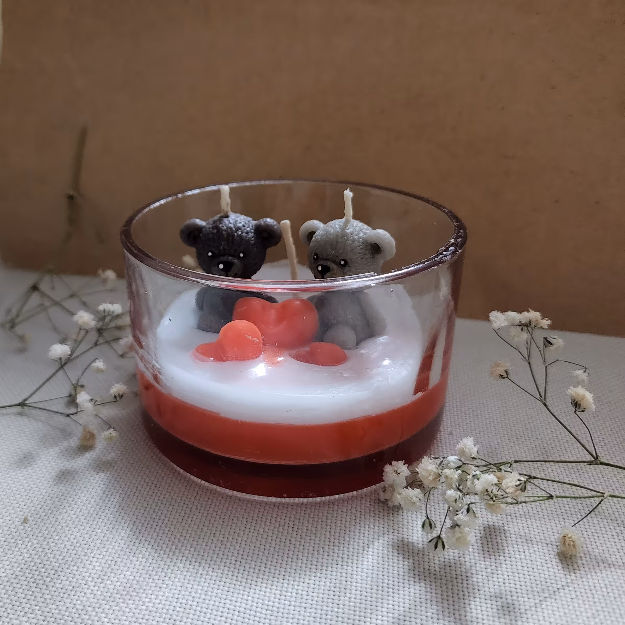 شمع شات خرس ولنتاینی