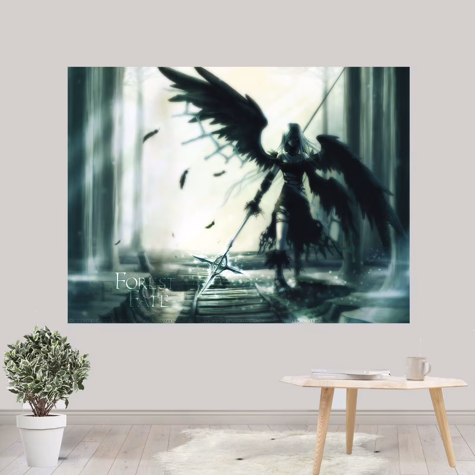 پوستر پارچه ای انیمه کد 003