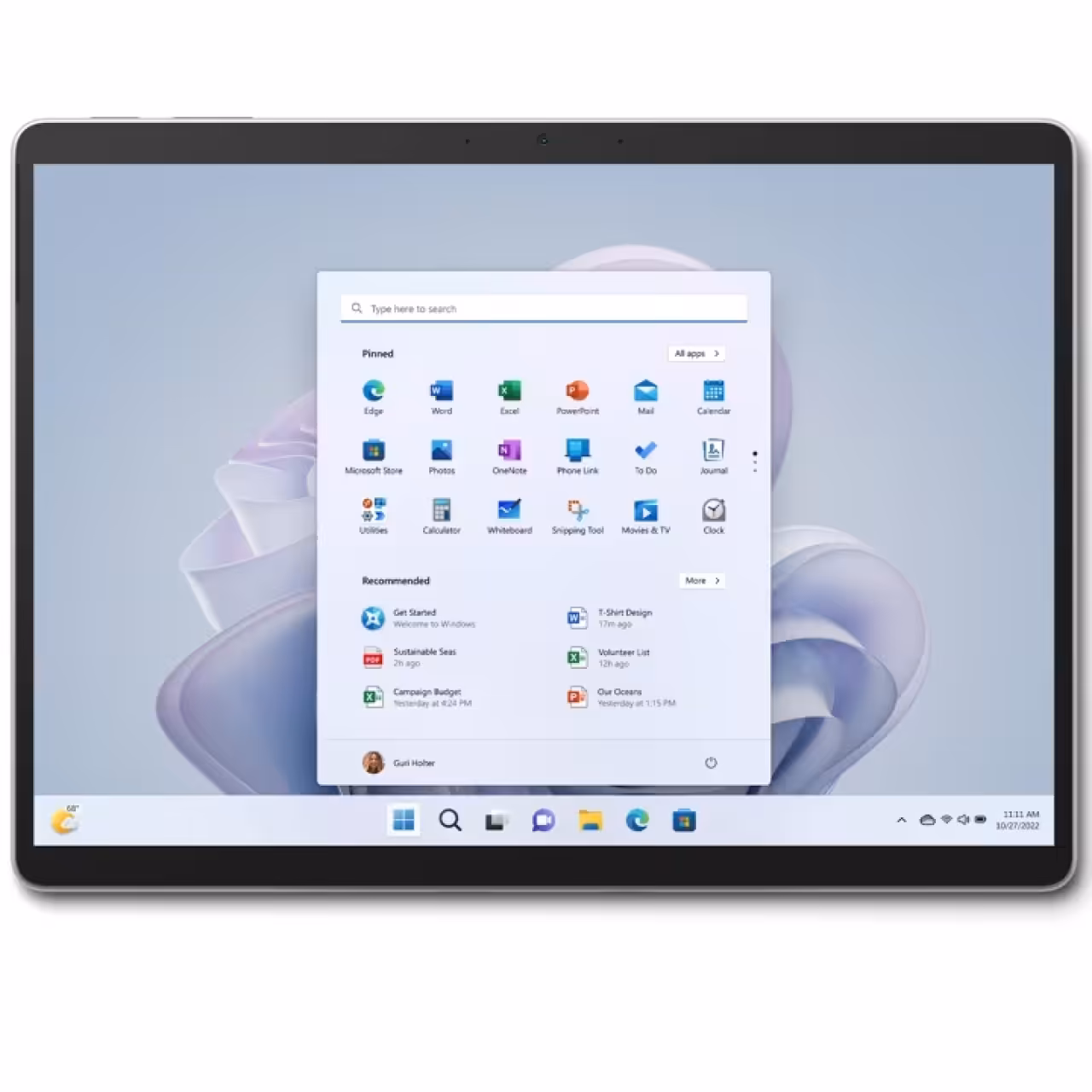 تبلت مایکروسافت مدل Surface Pro 9-i5 ظرفیت 256 گیگابایت و رم 16 گیگابایت