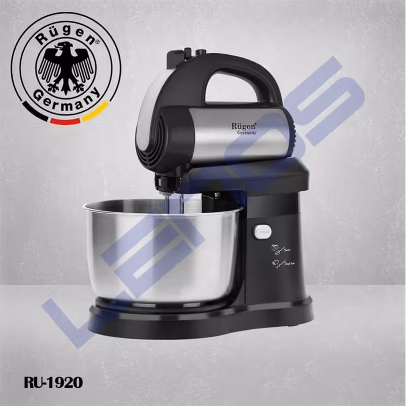 همزن کاسه دار 5 سرعته روگن مدل 1920 با توان 600 وات