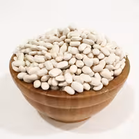 لوبیا سفید ایرانی بومی سورت شده درجه یک و خوشپخت وزن 250 گرم