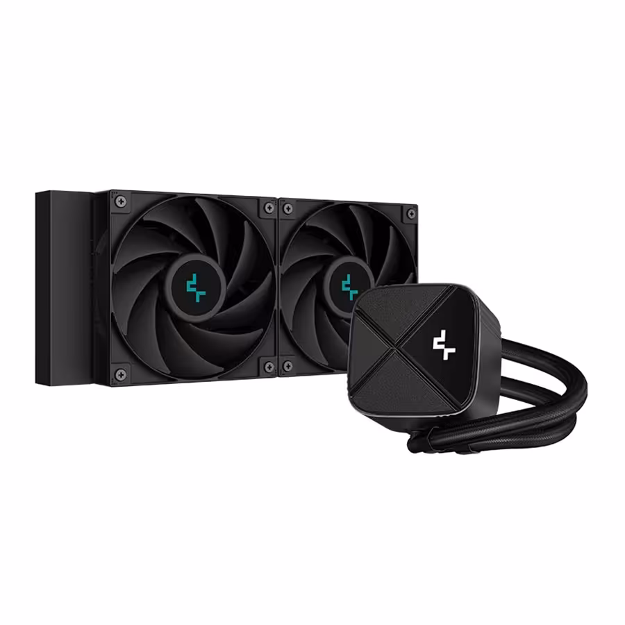 قیمت و خرید خنک کننده مایع پردازنده دیپ کول مدل LS520S ZERO DARK | یاس ارتباط