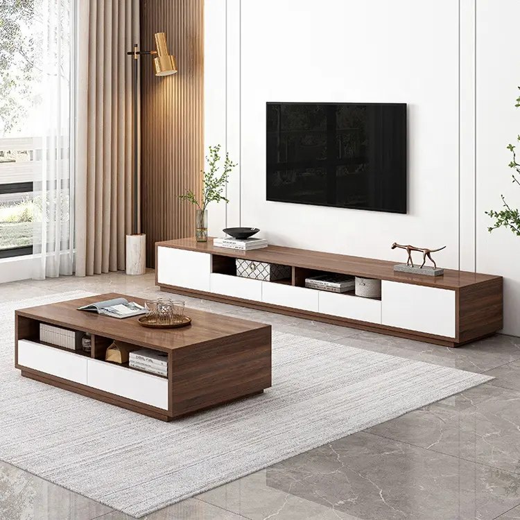 ست میز تلویزیون و جلومبلی fabset-156