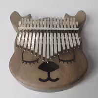 کالیمبا حفره دار چوب گردو  مدل گوزن عروسکی، مارک بلوط