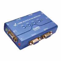 سوئیچ 4 پورت VGA KVM کی نت پلاس KPU625