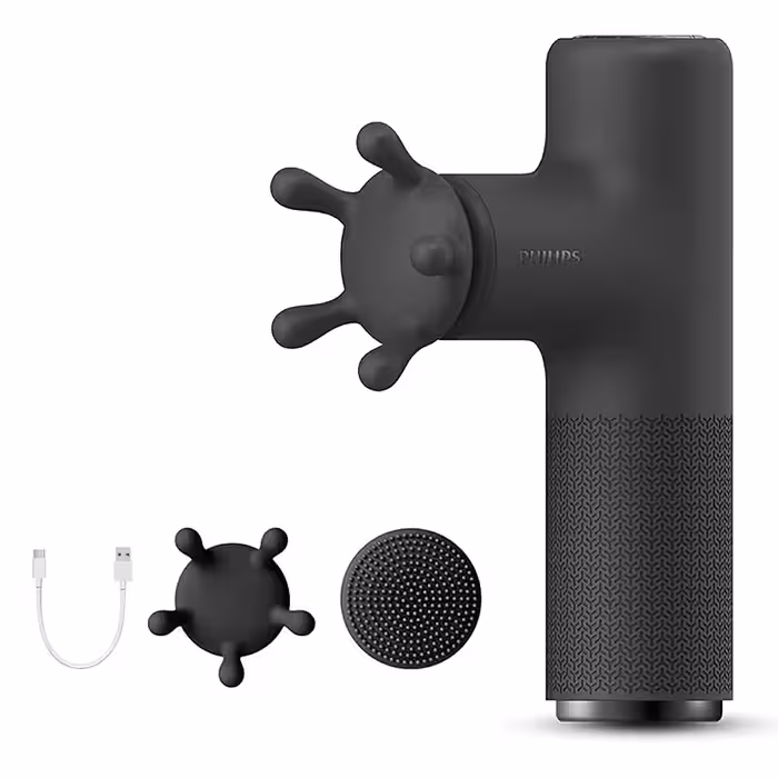 ارسال فوری   امکان خرید حضوری   ضمانت سلامت و اورجینال بودن کالا   ماساژور برقی فیلیپس مدل PHILIPS Massage Gun-7311