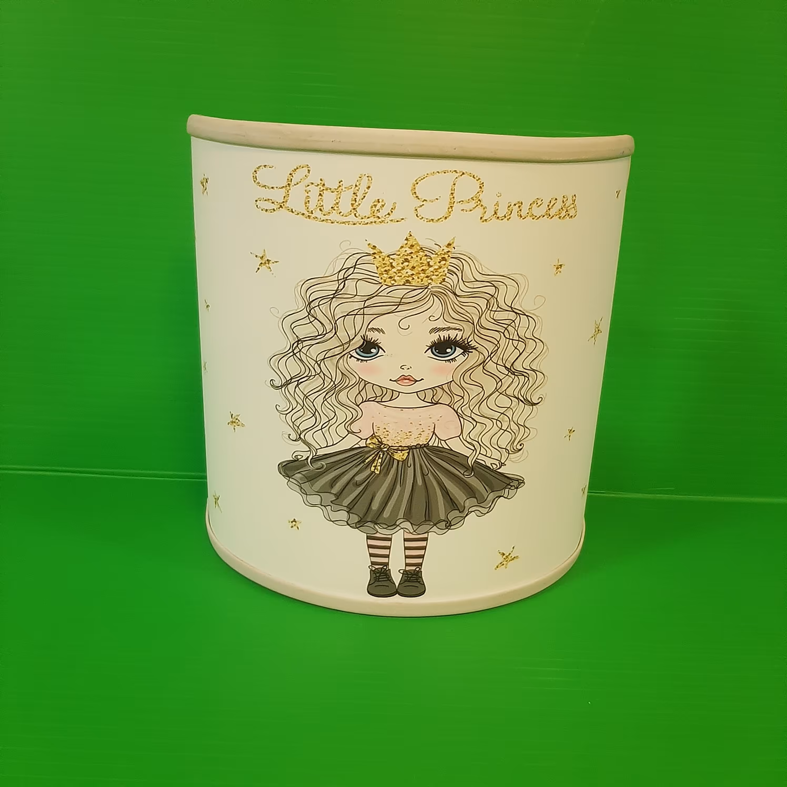 چراغ خواب دیواری  طرح دختر موفرفری