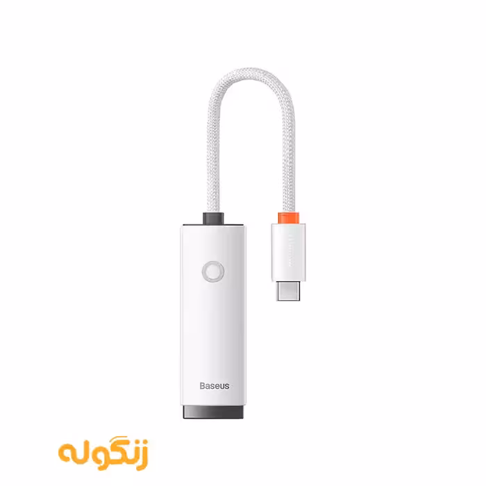 مبدل C-USB به LAN بیسوس مدل WKQX000202 - زنگوله