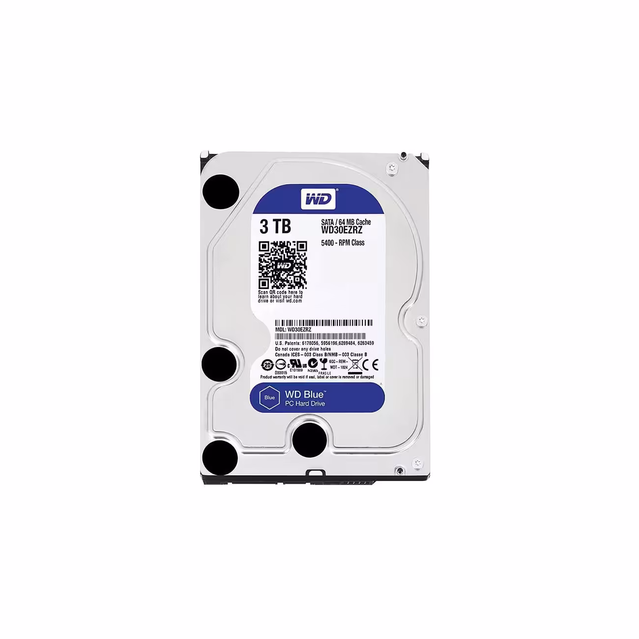 هارد دیسک اینترنال وسترن 3T BLUE WD