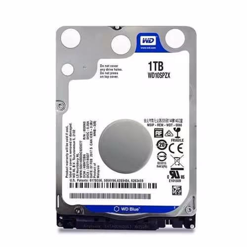 هارد لپتاپی 1 ترابایت وسترن آبی WD BLUE