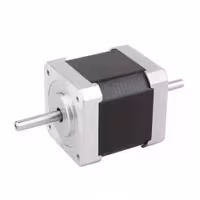 استپر موتور دو طرف شفت نما 23 برند لیدشاین مدل D57CM31-SZ گشتاور 31kg.cm