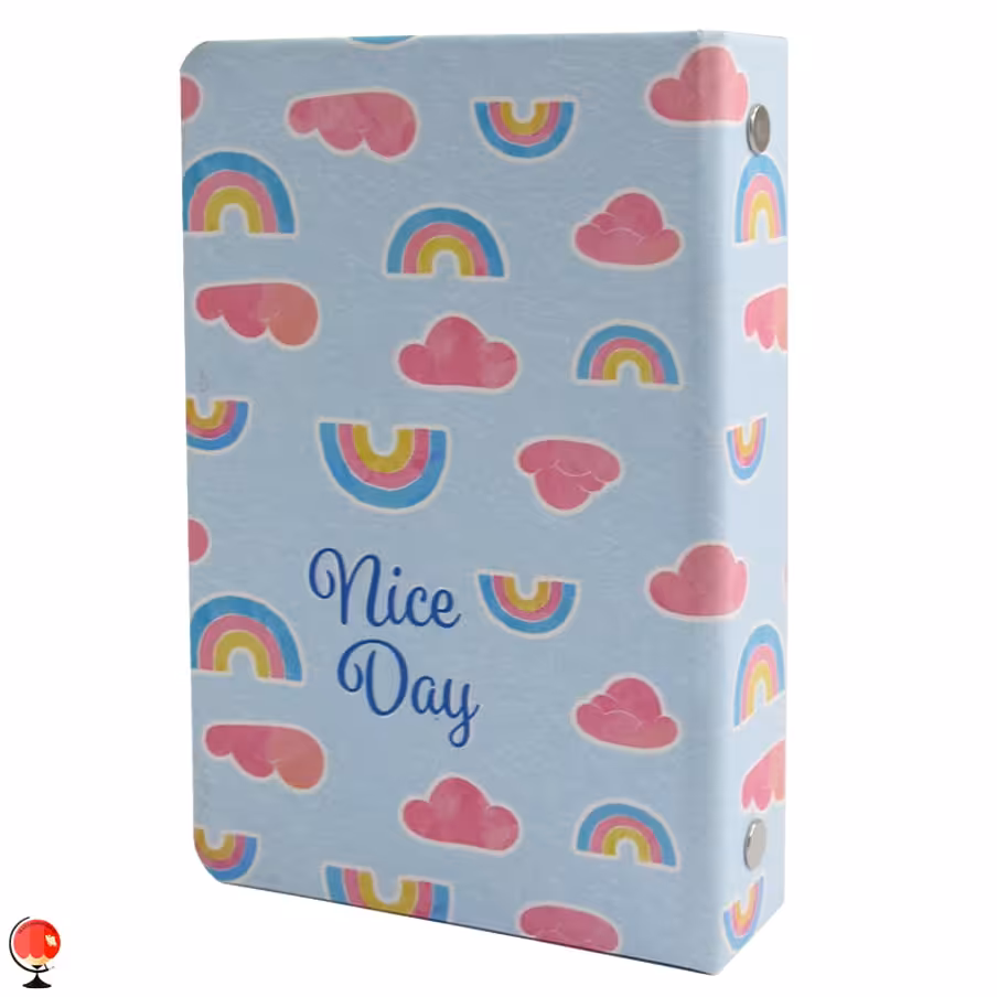 دفترچه یادداشت کلاسوری سویل طرح روز زیبا