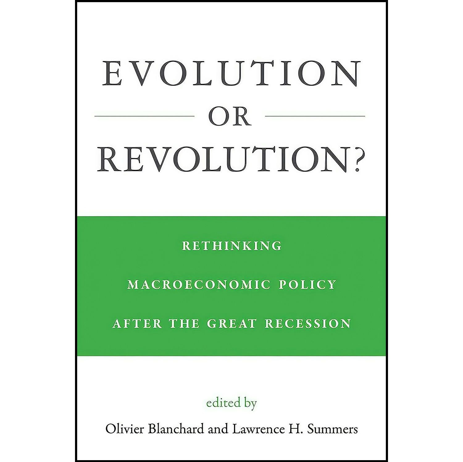کتاب زبان اصلی Evolution or Revolution اثر جمعی از نویسندگان