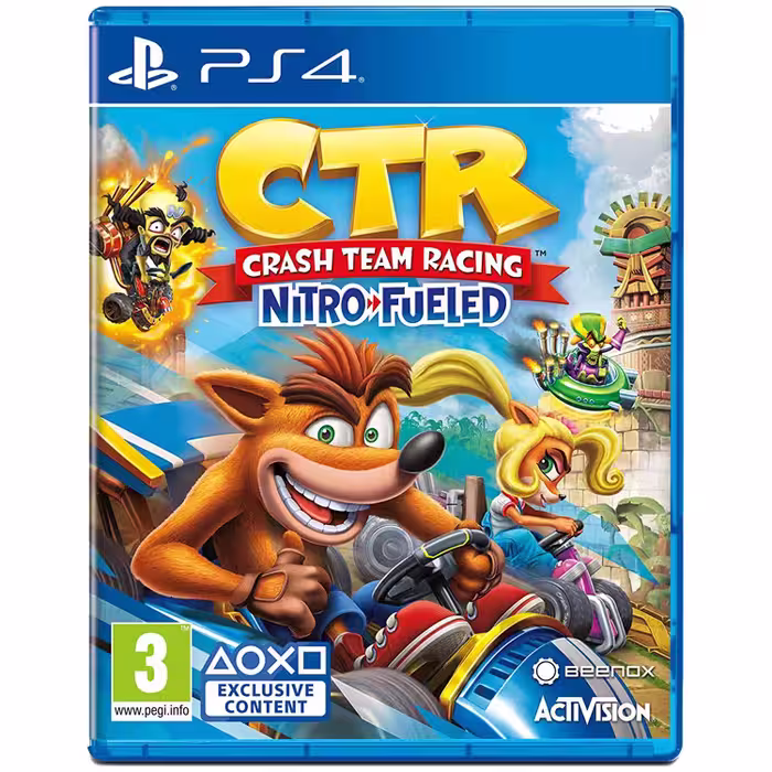 خرید دیسک بازی Crash Team Racing Nitro Fueled برای PS4 با بهترین قیمت